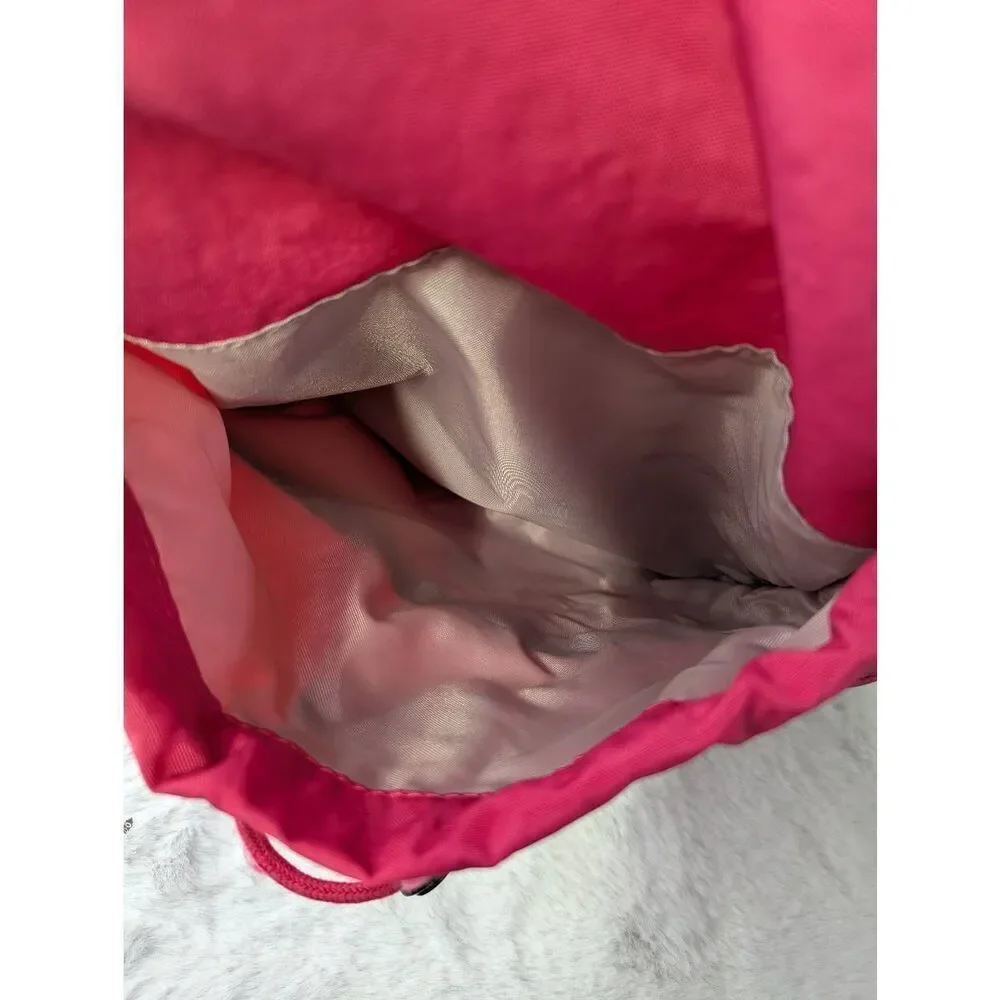 Kipling City Pack Ravier Medium Pink Backpack *Missing Monkey Keychain‎